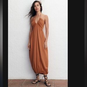 Zara Balloon Hem Dress